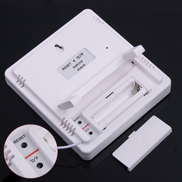 Digital Thermometer hygrometer Temperature Humidity Meter Clock termometro digital thermometre weather station diagnostic tool