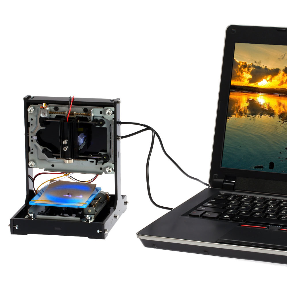 NEJE 500mW router cnc laser cutter DIY cnc Laser Engraving Machine Mini Laser Engraver off line Carver with Protective Glasses