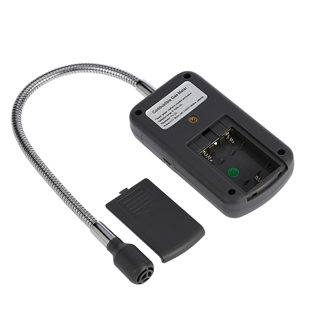 UYIGAO LCD Digital Combustible Gas Detector Automotive Gas Leak Location Determine Tester Gas Analyzer with Sound Light Alarm