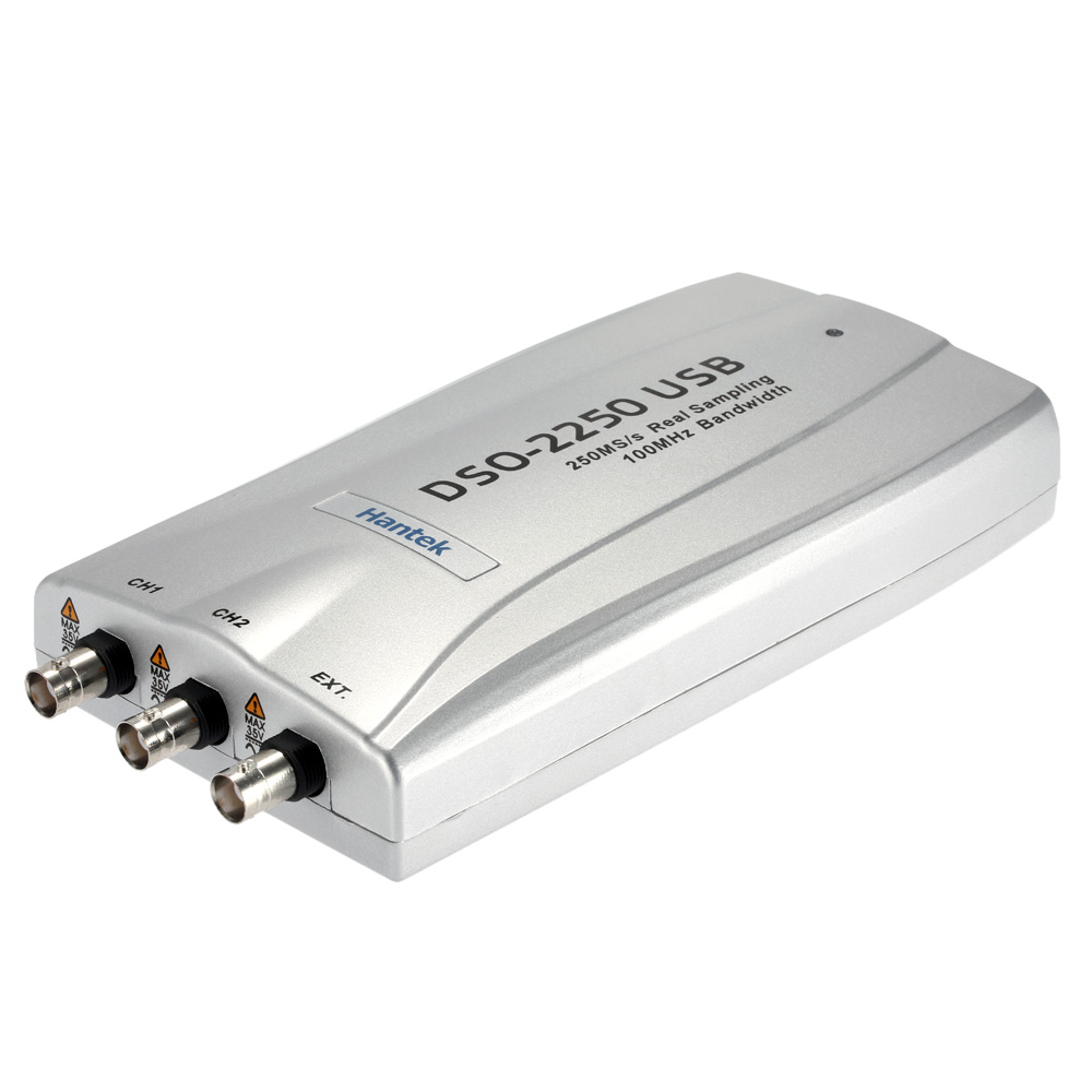 Hantek DSO2250 Professional Oscilloscope PC Based USB Digital Storage Virtual Oscilloscope 2 Channel 100MHz 250MSa s