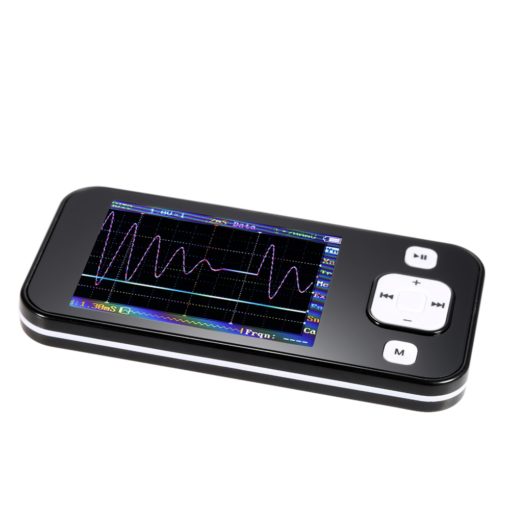 DS201 Mini Digital Storage Oscilloscope Pocket Sized USB Oscilloscope DSO USB Interface Full Color TFT Display 1MHz 1Msps 12Bits