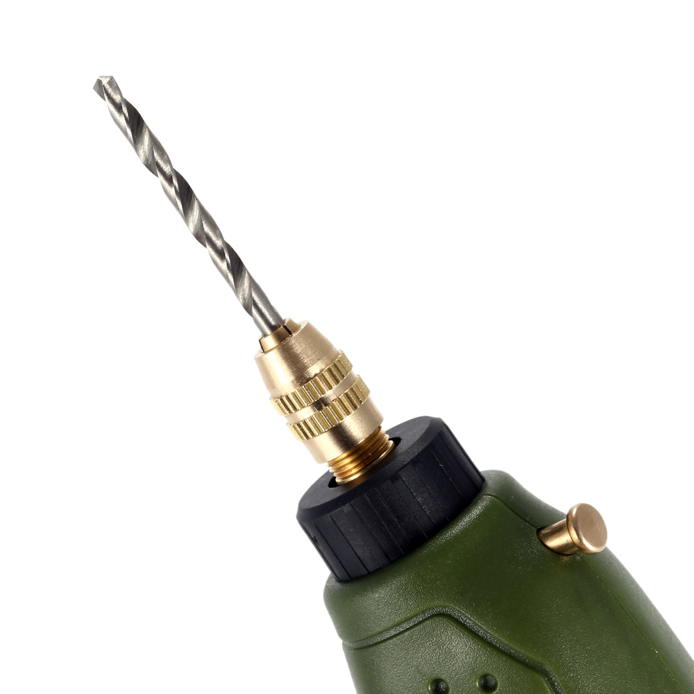 10pcs High Speed White Steel Drill Bits HSS Twist Drilling Tool for Dremel Rotary Electric Grinding Accessories