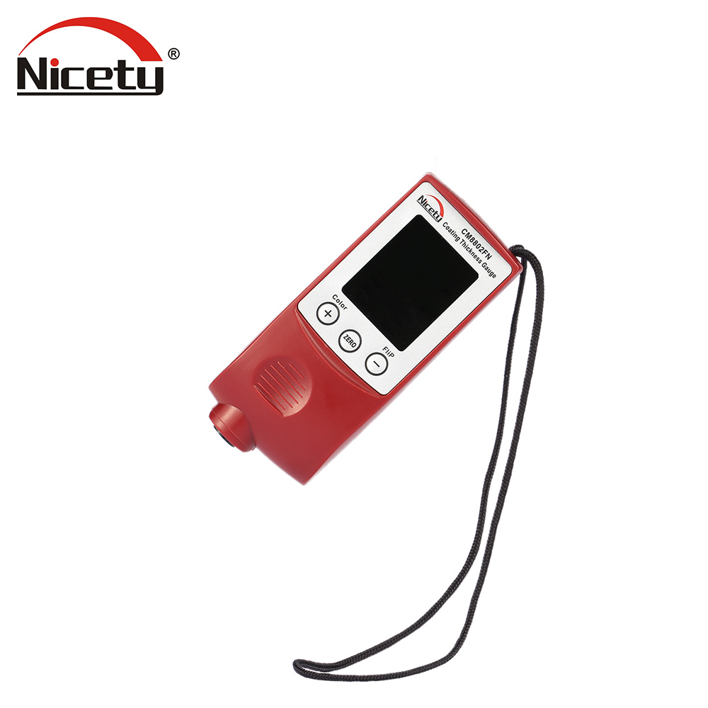 Digital Coating Thickness Gauge paint thickness diagnostic tool coatings feeler gauge Fe NFe Coatings TFT Display Quick Response