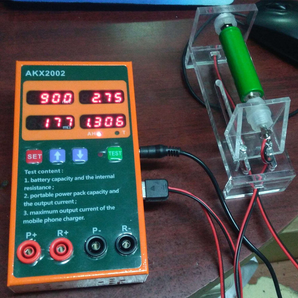 Multi functional Rechargeable Battery Tester Voltage Current Resistance Capacity Measurement Mobile Phone Charger Power Tester