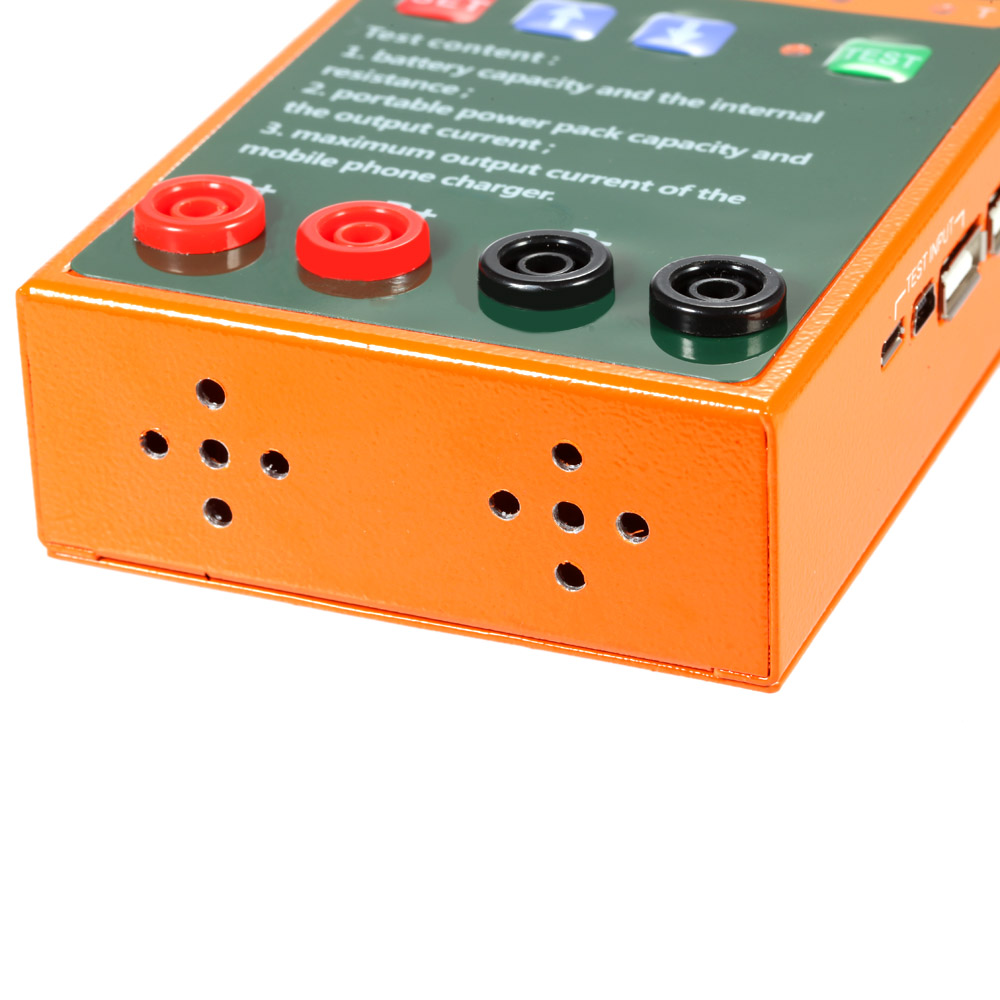 Multi functional Rechargeable Battery Tester Voltage Current Resistance Capacity Measurement Mobile Phone Charger Power Tester