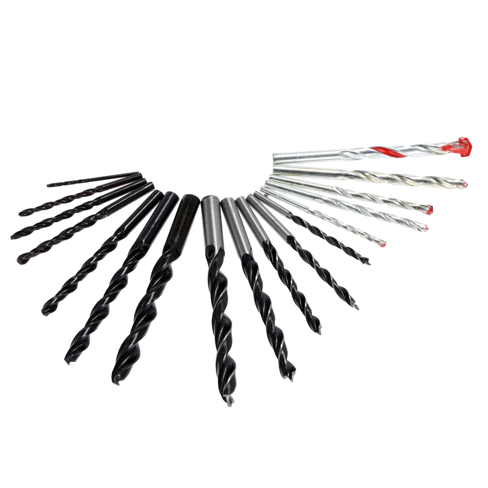 300pcs Twist Drill Woodworking Tools Set 2 3 4 5 6 8 10mm power tools Wood Drill Masonry Drills Hex Shank Bits Expansion Screws