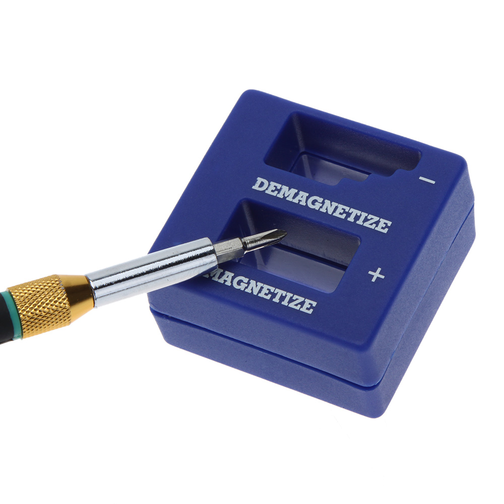 High Quality Magnetizer Demagnetizer Tool Blue Screwdriver Magnetic Magnetizer Demagnetizer Screwdriver Set