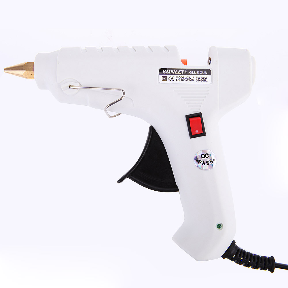 60W Professional melt Glue Gun High Temp Heater Heat Repair tool with Free 20pcs Melt Glue Sticks