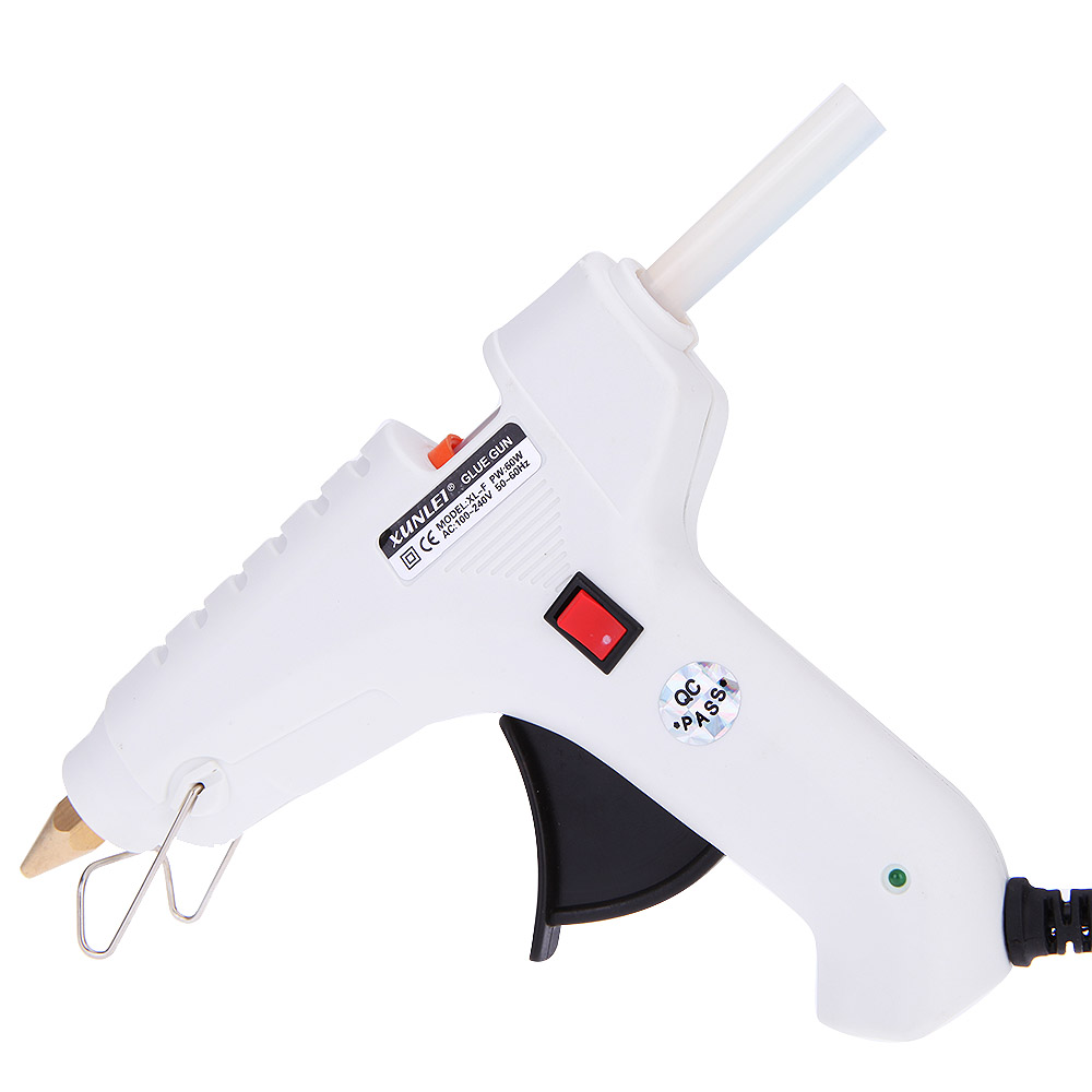 60W Professional melt Glue Gun High Temp Heater Heat Repair tool with Free 20pcs Melt Glue Sticks