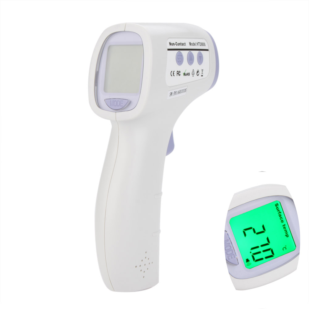 HTD8808 Non contact Infrared Thermometer body food Temperature diagnostic tool tester thermometre estacion meteorologica digital