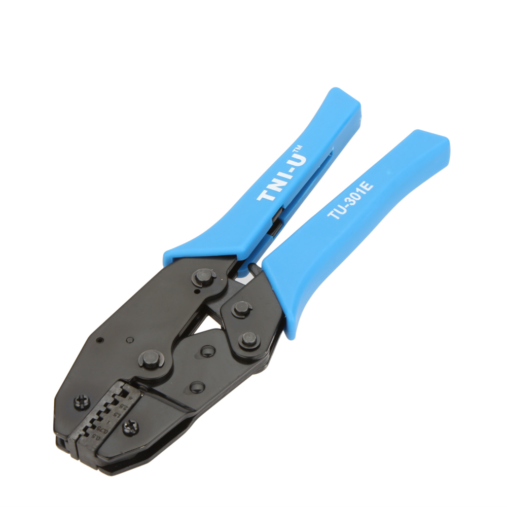 TU 301E High Quality Locking Ratchet Crimping Press Pliers Crimper Electrician Clamps Repair Tools for Terminal 22~12AWG