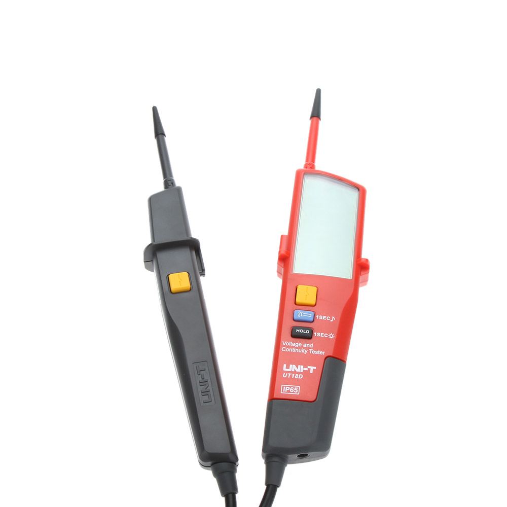 Mini Voltage and Continuity Tester Multi function Auto Range Voltage Teter Pen LCD Digital VoltMeter With Date Hold RCD Test