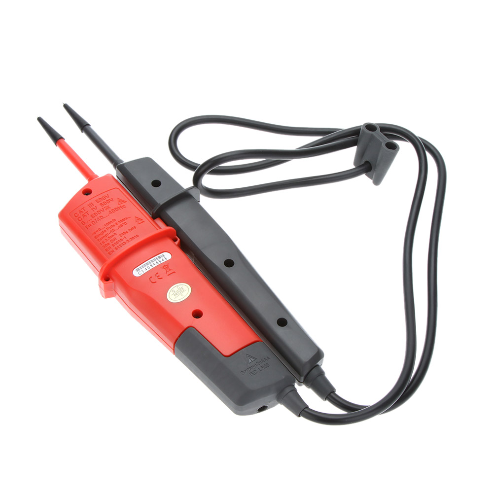 Mini Voltage and Continuity Tester Multi function Auto Range Voltage Teter Pen LCD Digital VoltMeter With Date Hold RCD Test