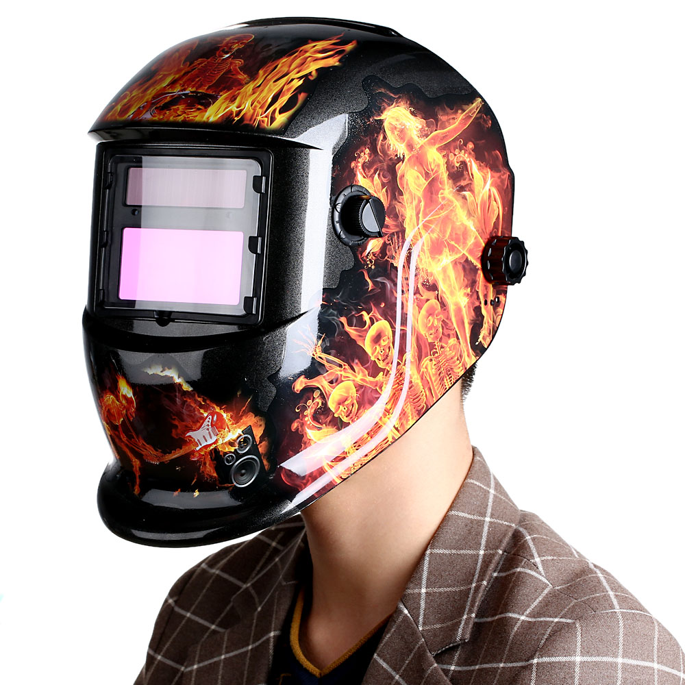 Professional Solar Welding Helmet High Quality PP Welder Mask Auto Darkening mask for welder Healthy Safe Protective Equipment