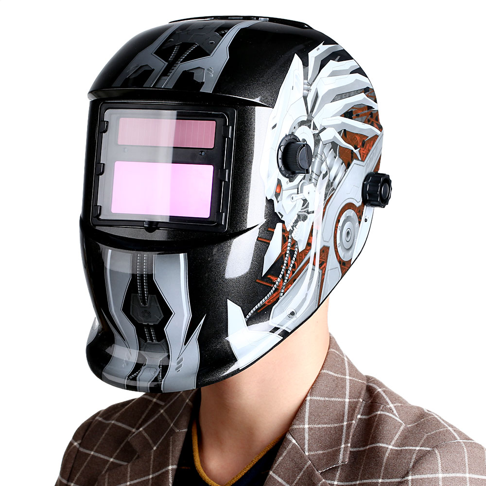 Professional Solar Welding Helmet High Quality PP Welder Mask Auto Darkening mask for welder Healthy Safe Protective Equipment