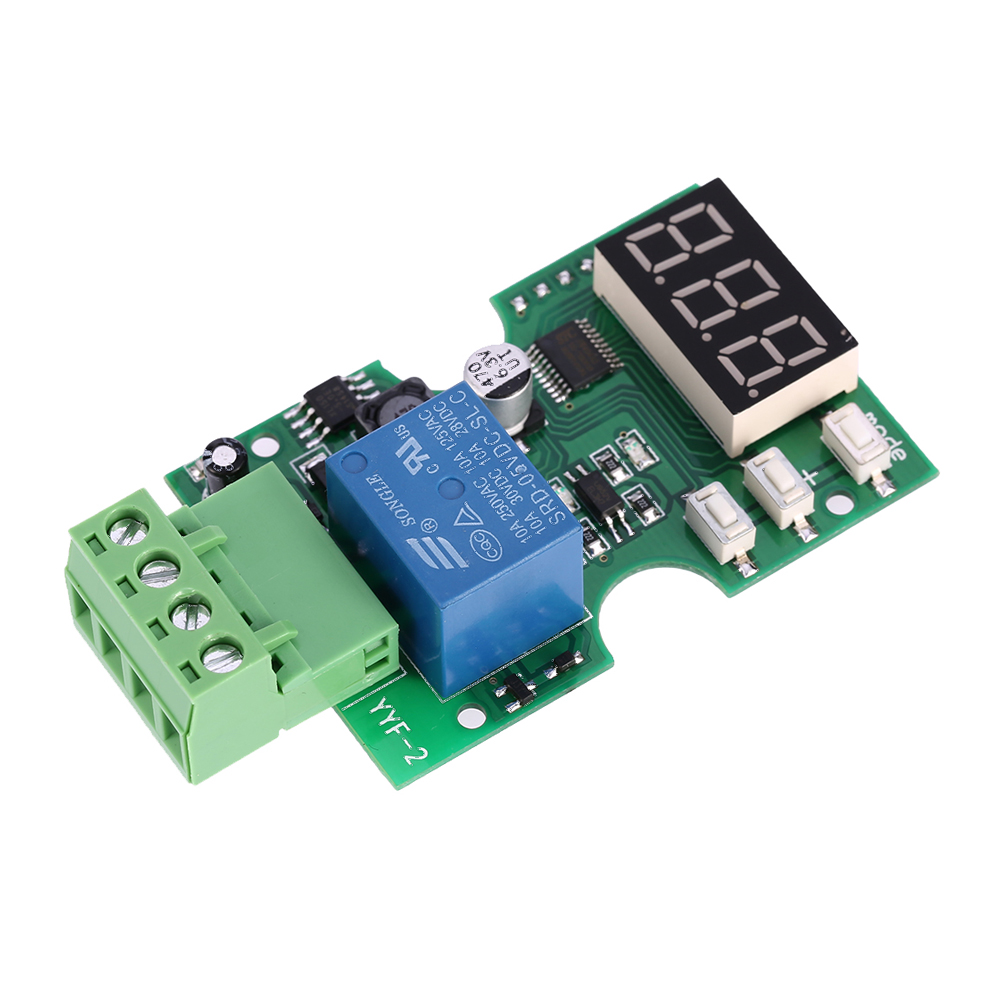 DC6 30V Voltage Test Module Voltage Meter Relay Output Control Delay Switch for Battery Charging Discharging