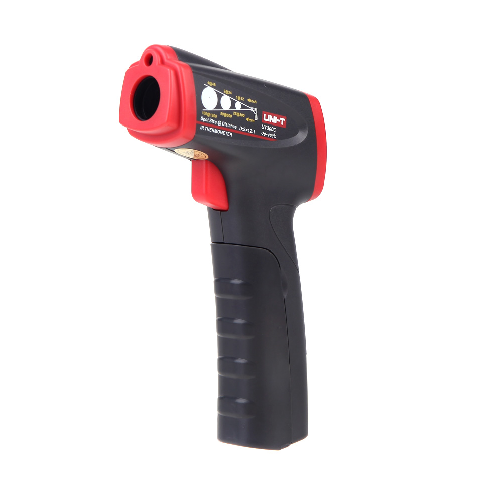 UNI T UT300C Digital Infrared Thermometers Portable Laser Temperature Gun No contact Temperature Diagnostic tool Range 18 ~ 400