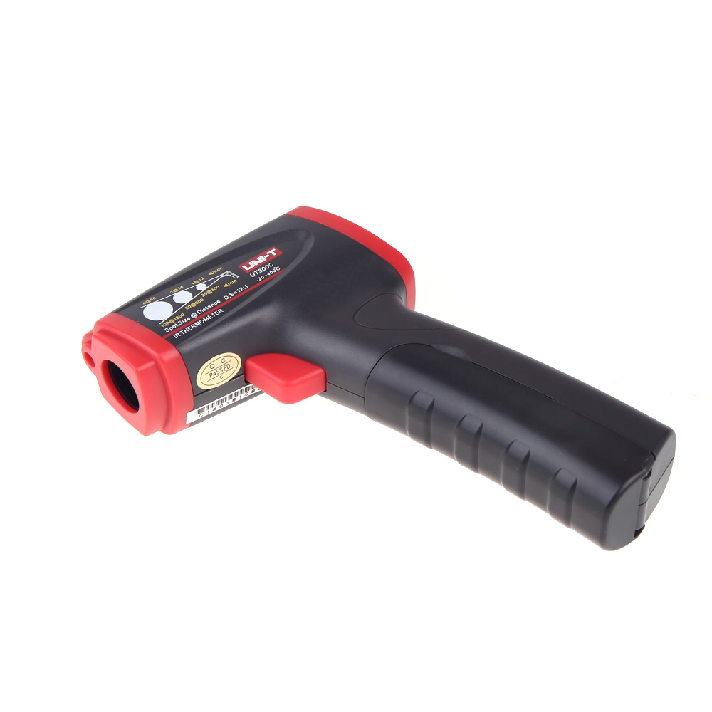 UNI T UT300C Digital Infrared Thermometers Portable Laser Temperature Gun No contact Temperature Diagnostic tool Range 18 ~ 400