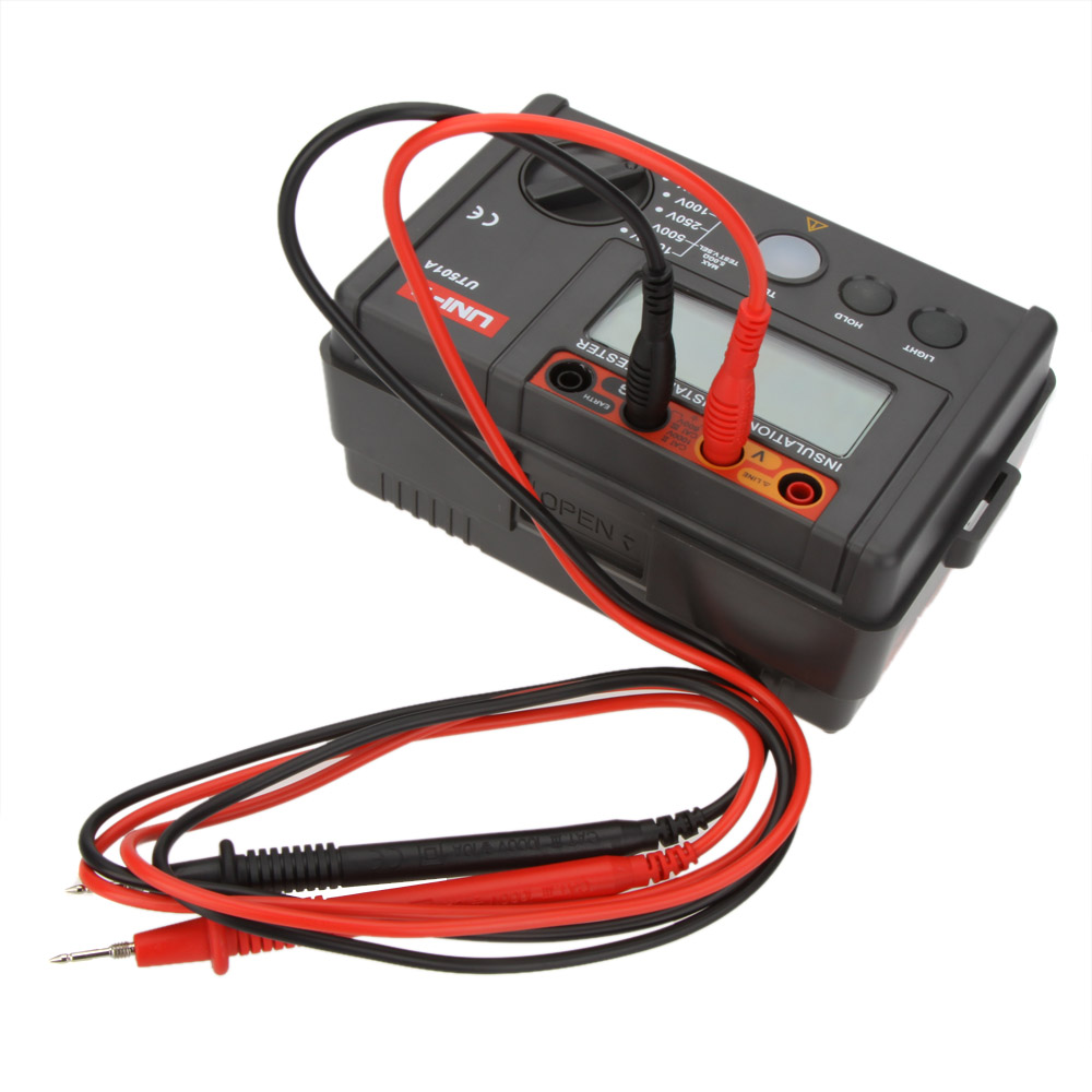 UNI T UT501A 1000V esr meter megger earth ground Insulation resistance meter Tester Megohmmeter Voltmeter w LCD Backlight