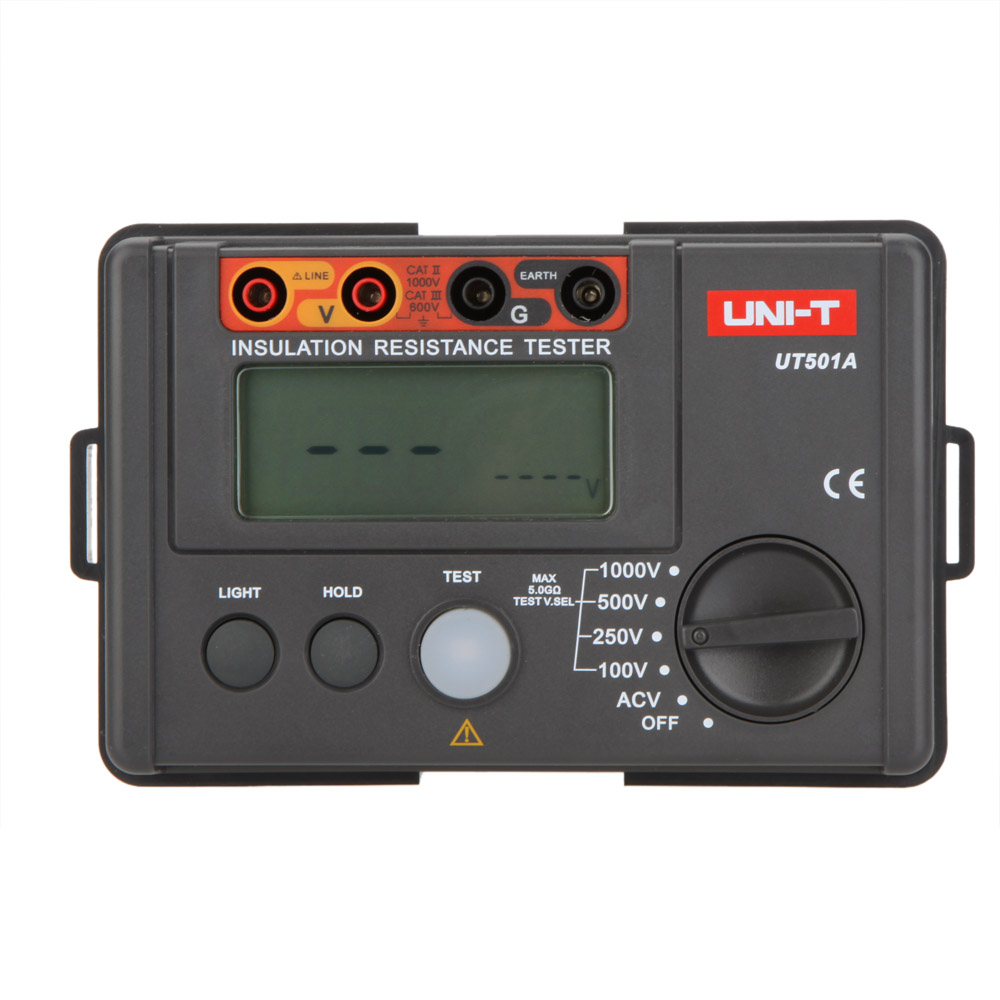 UNI T UT501A 1000V esr meter megger earth ground Insulation resistance meter Tester Megohmmeter Voltmeter w LCD Backlight