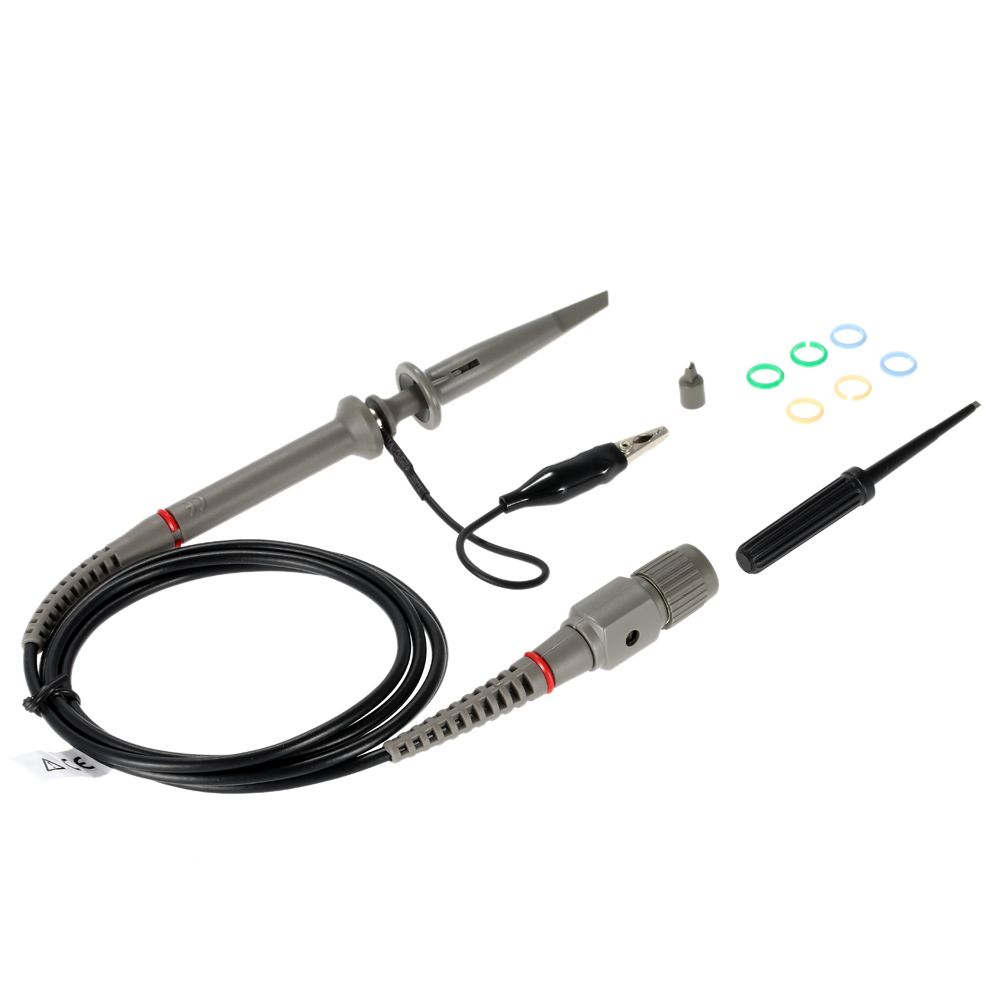 Hantek Quality Durabe Digital Oscilloscope Probe 60MHz Oscilloscope Clip Probe with Accessories Max.600V DC Peak AC x1 x10