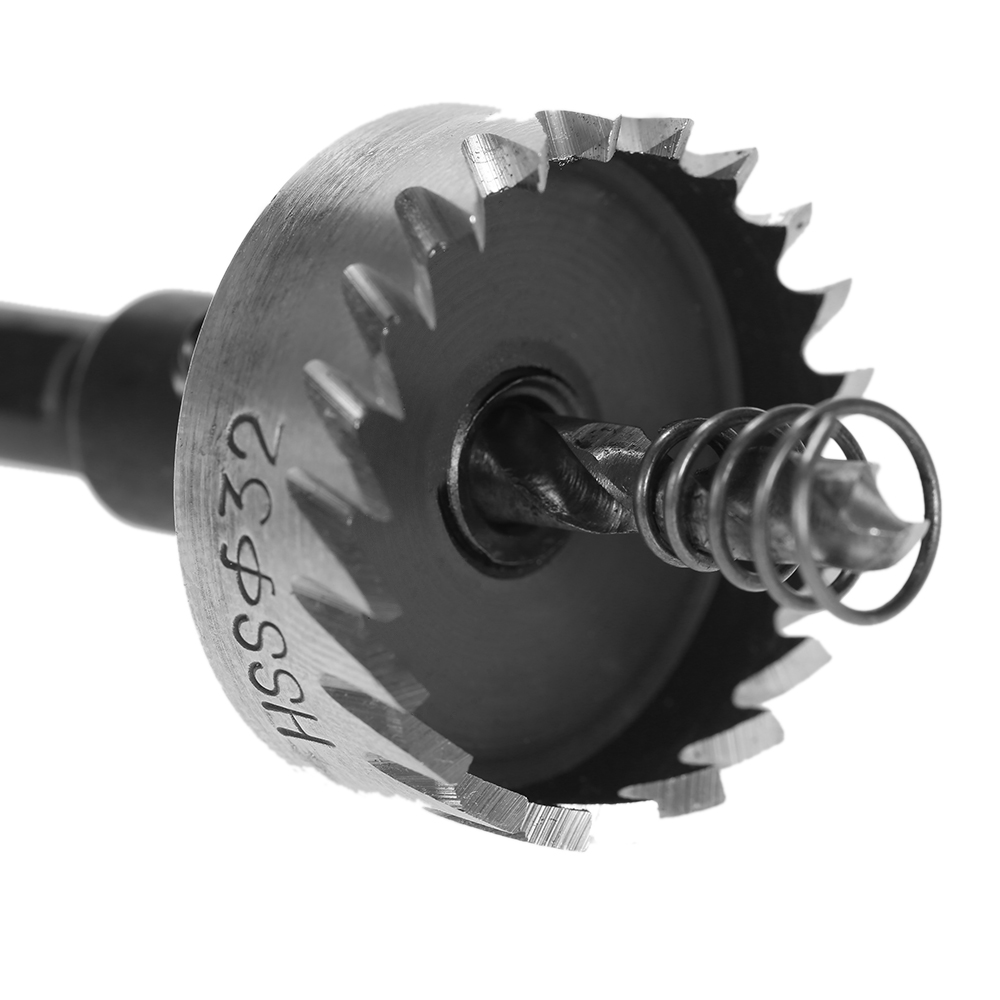 12pcs Hole Saw Tooth Kit Stainless Steel Drill Bit Set Cutter Tool M2 HSS Hole Saw Set Cutter Drill Bits Aluminum Alloy 14 35mm