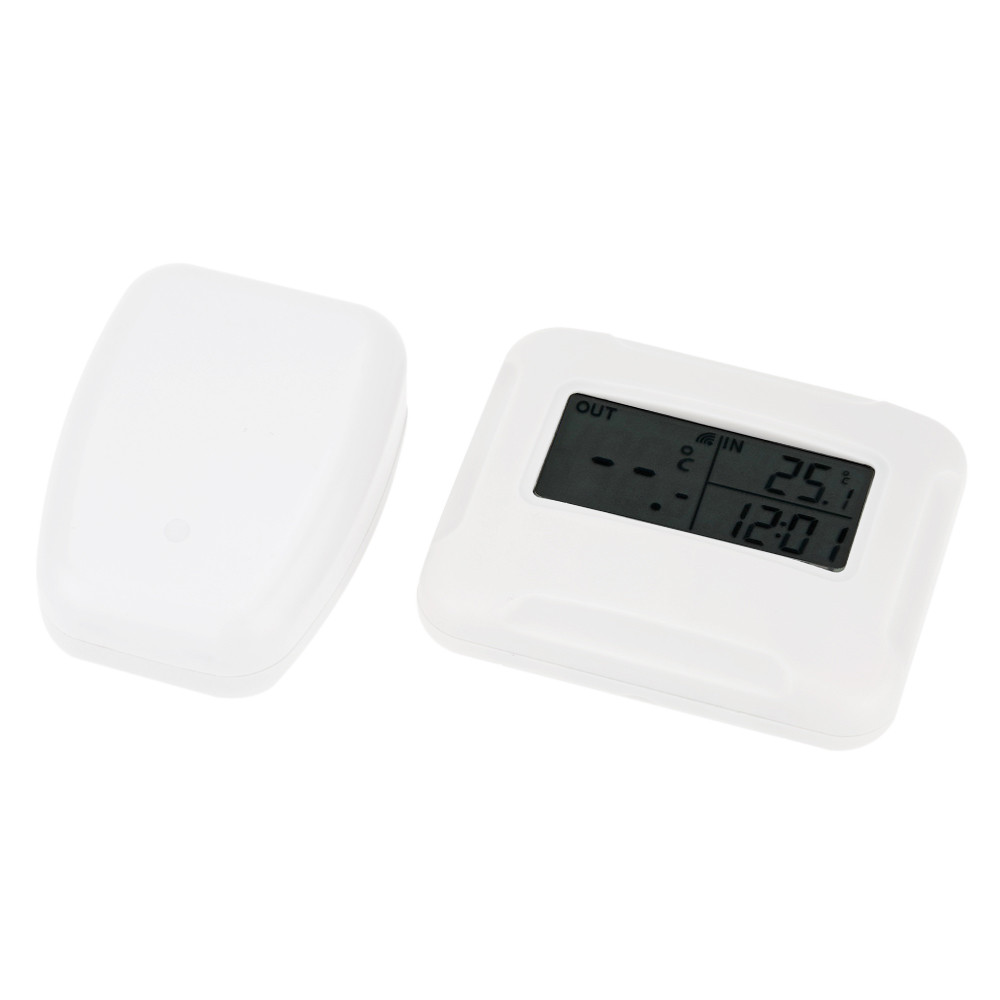 Digital Wireless Thermometer Indoor Outdoor weather station diagnostic tool LCD Display Can Put On A Desktop Or Hang On The Wall