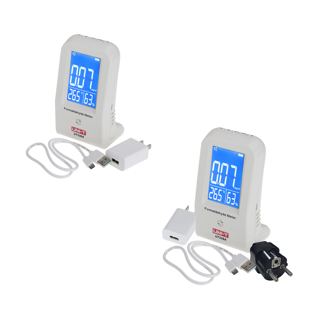 High Precision Indoor Formaldehyde Data Logger Detector Air Monitor Thermometer Hygrometer LCD Display