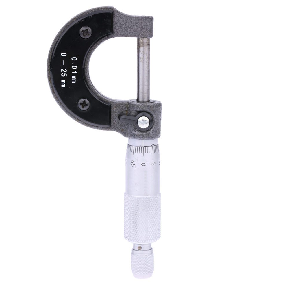 Micrometer Calipers 25mm 0.01 Micrometers Outer Diameter Spiral Micrometer Measuring instrument Tool mini micrometre micrometro