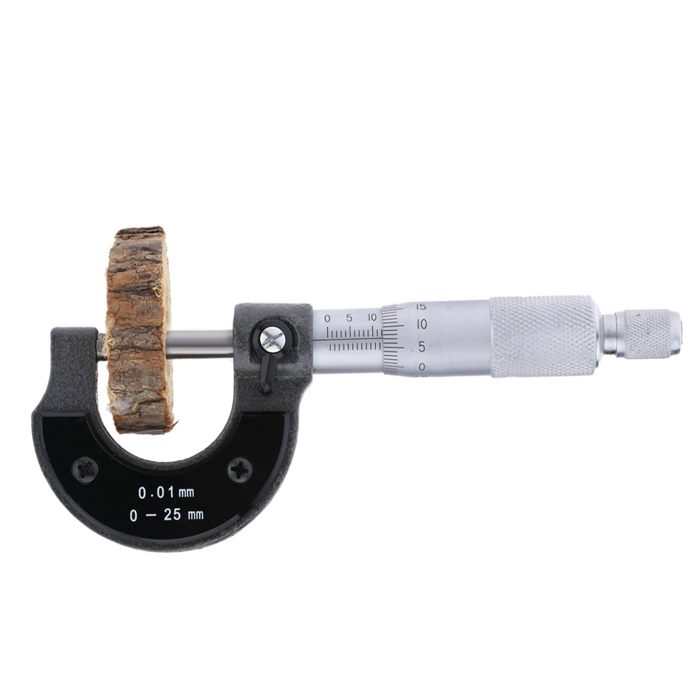 Micrometer Calipers 25mm 0.01 Micrometers Outer Diameter Spiral Micrometer Measuring instrument Tool mini micrometre micrometro