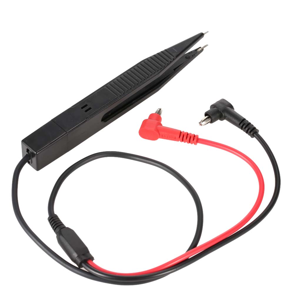 UYIGAO Brand New Handheld SMD Inductor Test Clip Probe Tweezer for Resistor Multimeter Capacitor