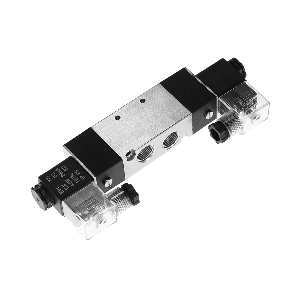 Pneumatic Airtac PT3 8 PT1 4 2 Position 5 Way Electromagnetic Air Solenoid Valves AirTAC Pneumatic Control Valve 12 24 110 220V