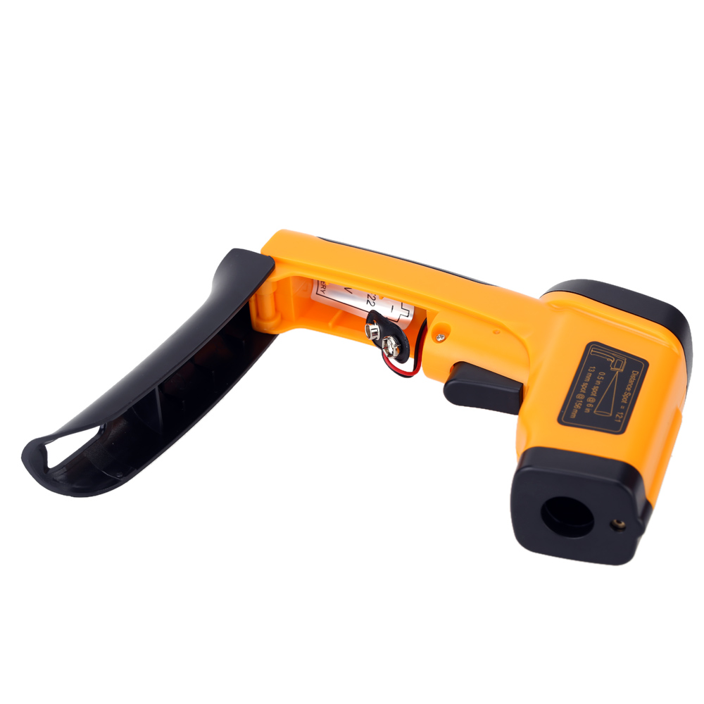 High Precision Non contact IR Digital Infrared Thermometer Temperature Tester Pyrometer Range 55C~450C( 58~842F)