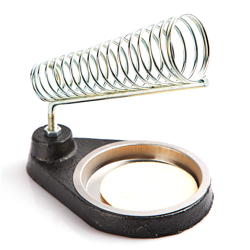 Detachable Soldering Iron Stand Holder Portable Hardware Tools with Cleaning Pad and Protecting Base Welding Soldering Supplies
