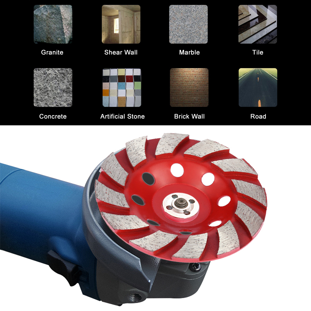 100mm 4 Grinding Wheel Disc serra copo Diamond circle dremel Multitool Grinder Cup Granite Masonry Terrazzo Marble for Building