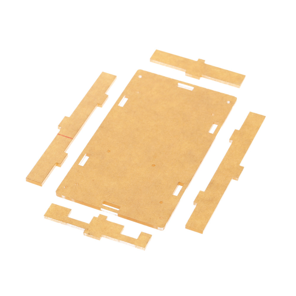 Fine Demoboard Shell DIY Kit Transparent Acrylic Protective Case for Arduino MEGA2560 R3 DIY Module Board Demoboard Shell