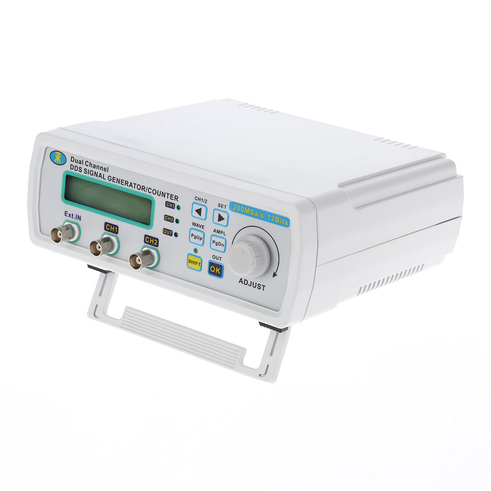 Quality Dual channel DDS Signal Generator Arbitrary Waveform Frequency generator 0 5MHz Power Signal Bandwidth 200MSa s 25MHz