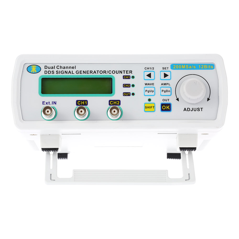 Quality Dual channel DDS Signal Generator Arbitrary Waveform Frequency generator 0 5MHz Power Signal Bandwidth 200MSa s 25MHz