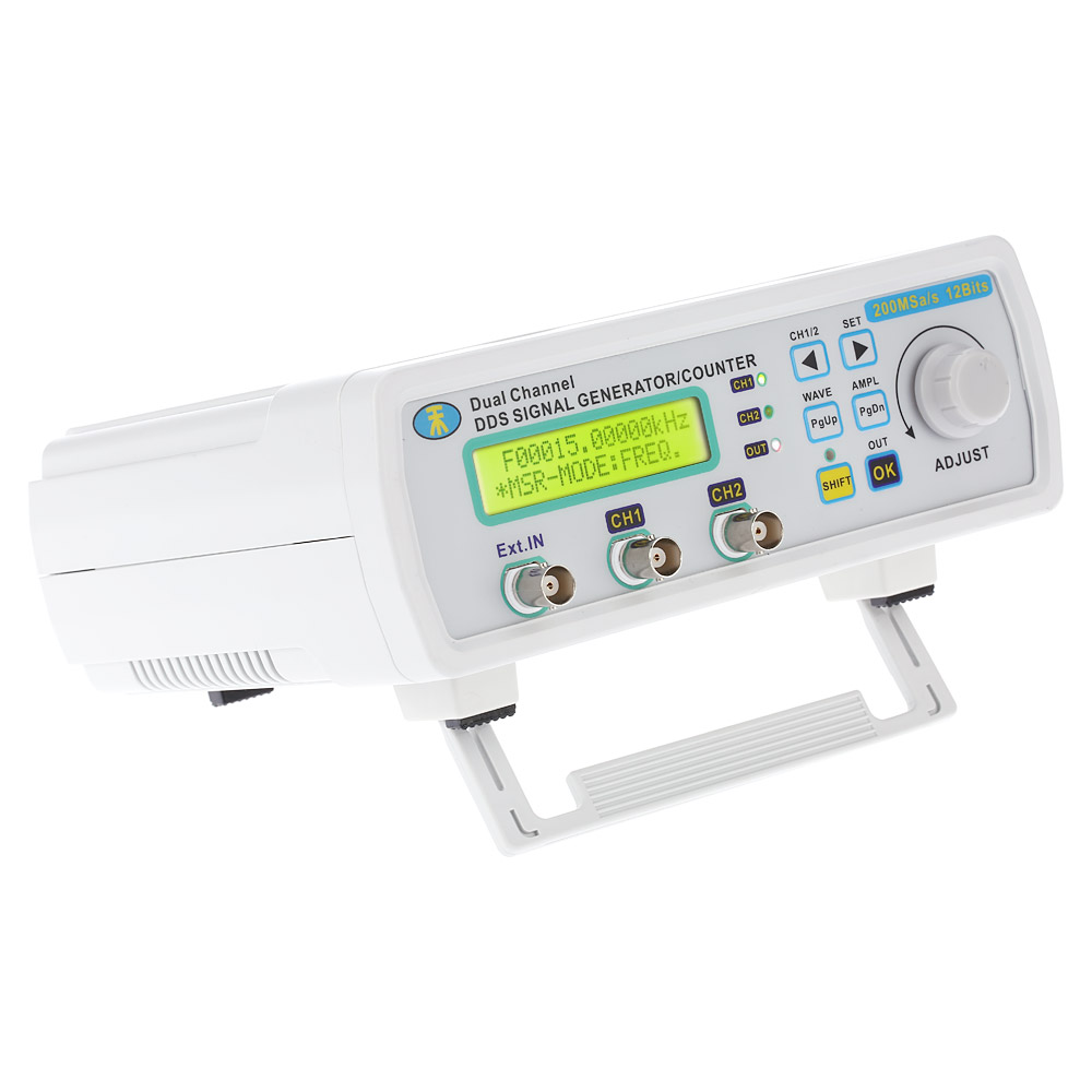 Quality Dual channel DDS Signal Generator Arbitrary Waveform Frequency generator 0 5MHz Power Signal Bandwidth 200MSa s 25MHz