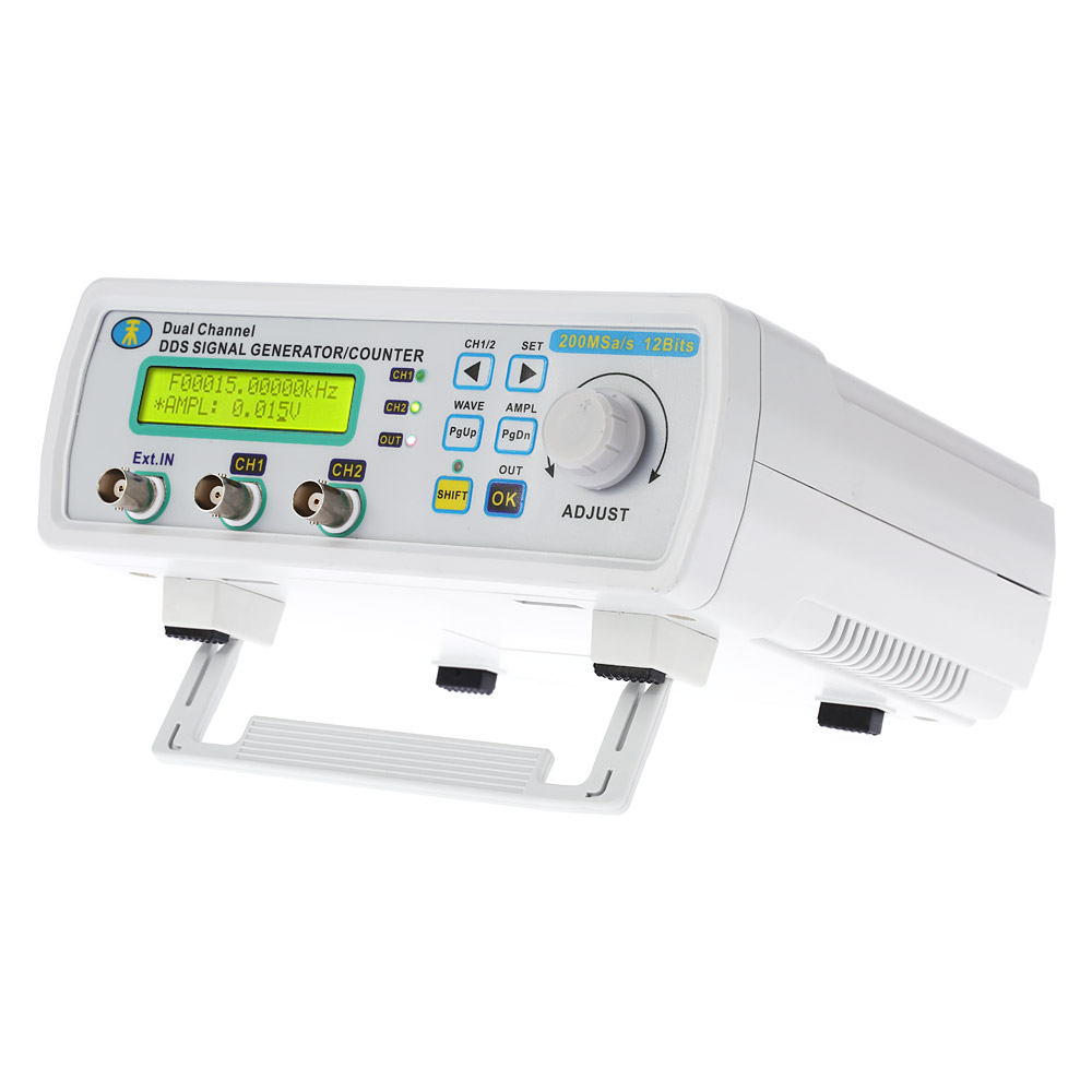 Quality Dual channel DDS Signal Generator Arbitrary Waveform Frequency generator 0 5MHz Power Signal Bandwidth 200MSa s 25MHz