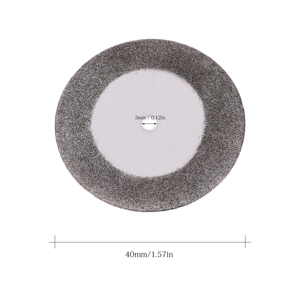 10pcs 25 30 40mm diamond Grindering Cutting Disc Rotary Blades Cutting Wheel Slice for Dremel Electric Grinder with 2 Mandrels