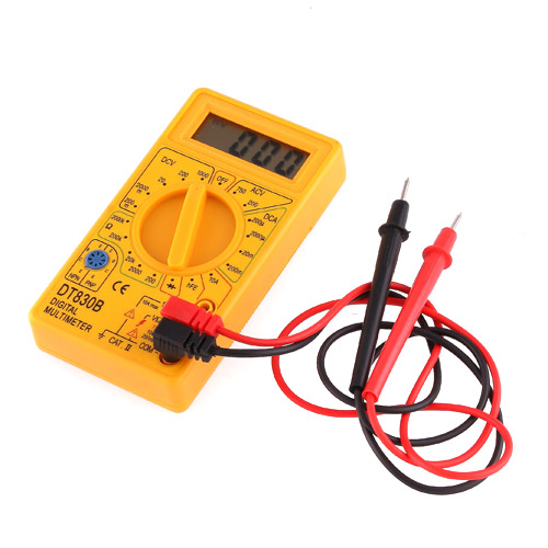 LCD Display Digital Multimeter Tester Electronic Diagnostic tool for Diode Assembly Transistor P N Junction Transistor HFE Test