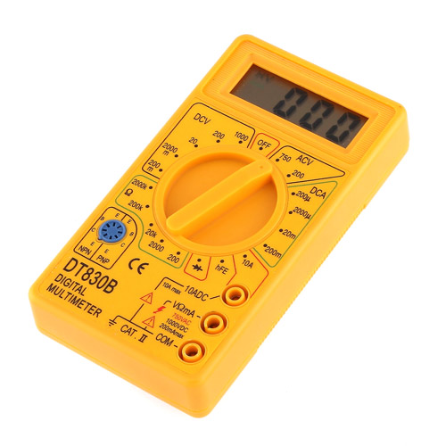 LCD Display Digital Multimeter Tester Electronic Diagnostic tool for Diode Assembly Transistor P N Junction Transistor HFE Test