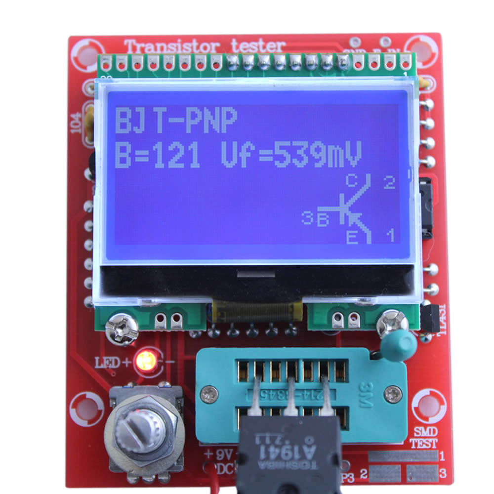 Multifunctional Transistor Tester Signal Generator Tools Resistance Diode Capacitance Transistor Frequency generador de funcione