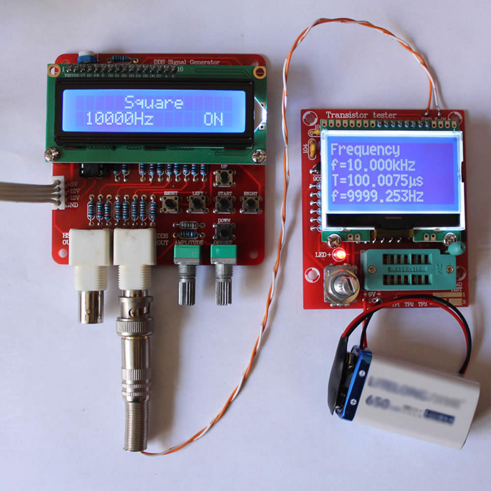 Multifunctional Transistor Tester Signal Generator Tools Resistance Diode Capacitance Transistor Frequency generador de funcione