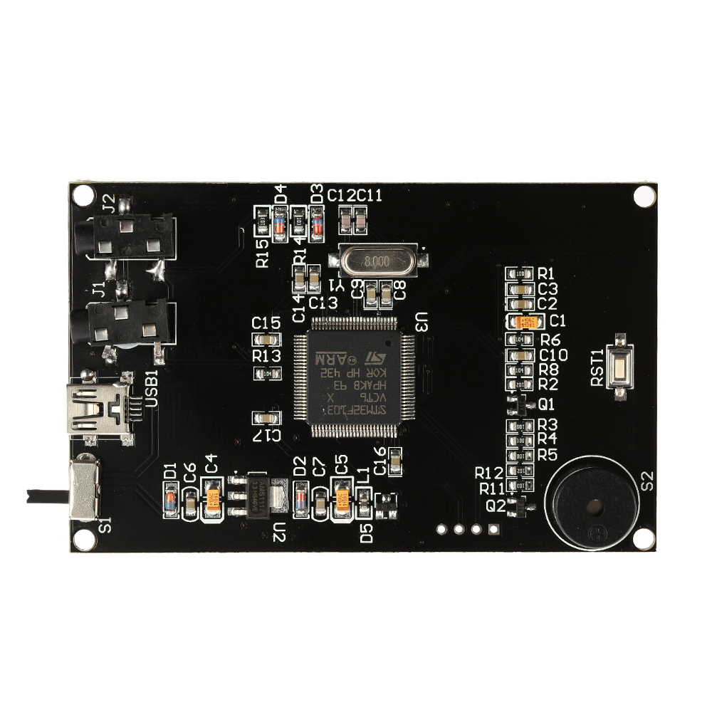 STM32 Music Spectrum LCD Display Module Mini USB Interface 10 Display Modes for Musical Instruments