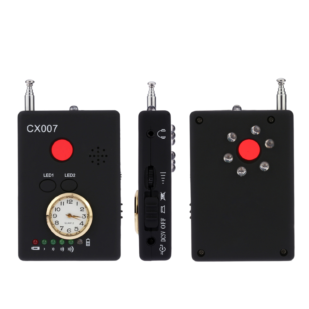 Multi functional Full range Wireless Signal Radio Detector RF Auto detection Tracer Finder 1MHz 6.5GHz Adjustable Sensitivity