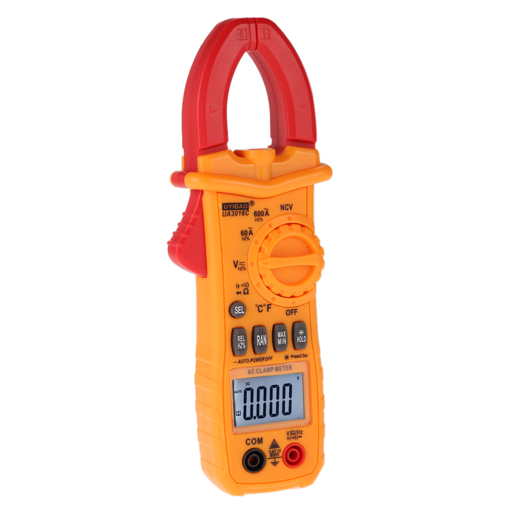 AC DC Digital Clamp Meter Electronic Multimeter Voltage Tester Current Tongs Resistance Temperature Frequency Diagnostic tool