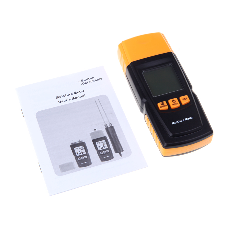 Digital LCD Display Woods Moisture Meter hygrometer Temperature Humidity Tester Timber Damp Detector medidor de humedad