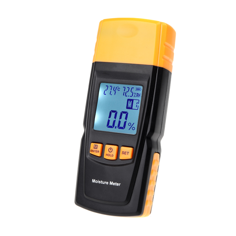 Digital LCD Display Woods Moisture Meter hygrometer Temperature Humidity Tester Timber Damp Detector medidor de humedad